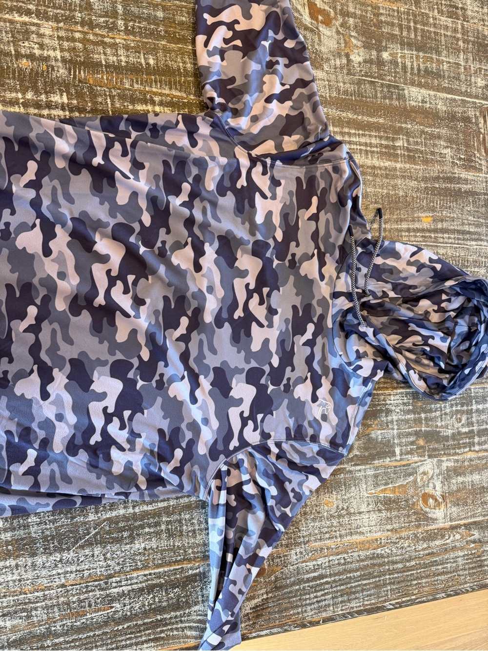 Men’s Rhoback Blue Camo Hoodie